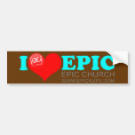 I (Heart) Epic Bumper Sticker