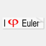 I heart Euler Bumper Sticker