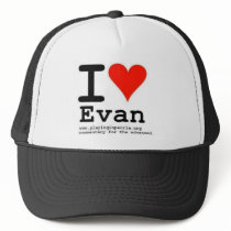 I Heart Evan hats