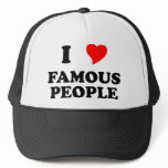 I Heart Famous People Hat