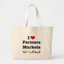 I Heart Farmers Markets bags