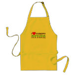 I Heart Farming aprons