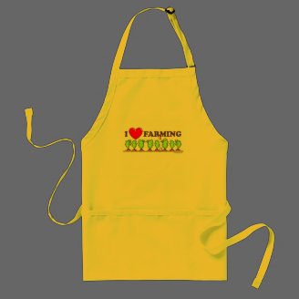 I Heart Farming Apron