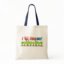I Heart Farming bags