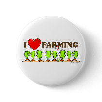 I Heart Farming buttons