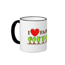 I Heart Farming mugs