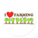 I Heart Farming stickers