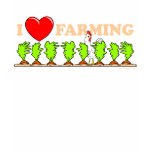 I Heart Farming Shirts
