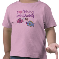I Heart Fishing With Daddy t-shirts