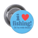 I Heart Fishing with Ohno Button