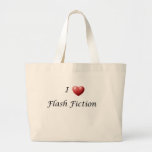 I Heart Flash Fiction Tote Bag