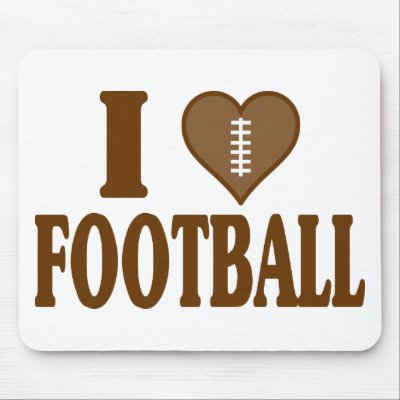 heart with football