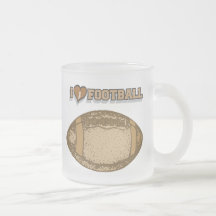 I Heart Football T-shirts and Gifts Coffee Mug