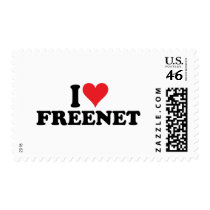 I Heart Freenet 1 Postage Stamp