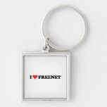 I Heart Freenet 2 Key Chain
