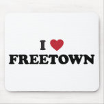 I Heart Freetown Sierra Leone Mouse Pads