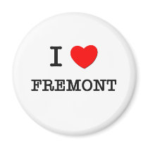 I Heart FREMONT magnets