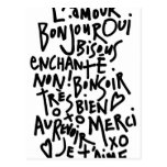 I HEART FRENCH POST CARDS