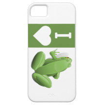 I Heart Frogs Phone Case iPhone 5 Cases