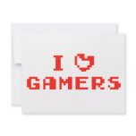 I Heart Gamers Custom Invitation