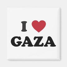 I Heart Gaza Palestinian Refrigerator Magnets