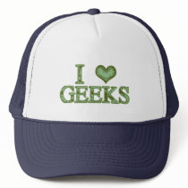 I Heart Geeks hats