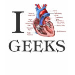 I heart Geeks t-shirts