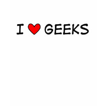 I heart geeks t shirts