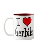 I Heart Gerbils Coffee Mug