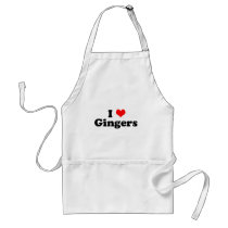 I Heart Gingers Apron