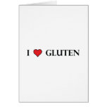 I Heart Gluten - Clear cards