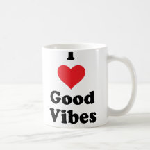 I (Heart) Good Vibes Mugs