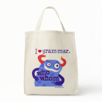I heart Grammar -- bags by fishcakes_on_zazzle I heart Grammar -- bags