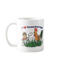 I Heart Grass-Fed Eggs mugs