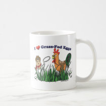 I Heart Grass-Fed Eggs mugs