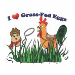 I Heart Grass-Fed Eggs T-shirt