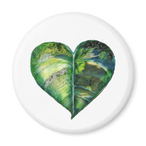 I Heart Green magnets