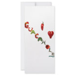 I Heart Guacamole rack cards
