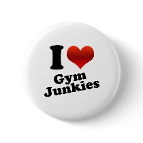 I Heart Gym Junkies buttons