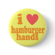 I Heart Hamburger Hands Buttons