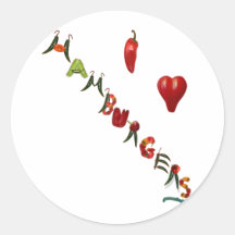 I Heart Hamburgers Sticker