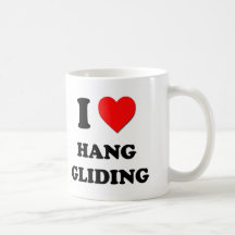 I Heart Hang Gliding Coffee Mugs