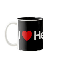 I heart Helvetica mugs by strk3 I heart Helvetica mugs
