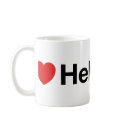 I heart Helvetica mugs by strk3 I heart Helvetica mugs