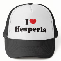 I Heart Hesperia hats