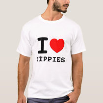 I Heart Hippies t-shirts