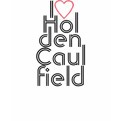 Holden Caulfield Hat. I Heart Holden Caulfield Tee
