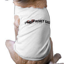 I Heart Honey Badger Pet Clothing
