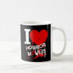 I HEART HORROR MOVIES MUG