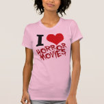 I Heart Horror Movies Tshirts